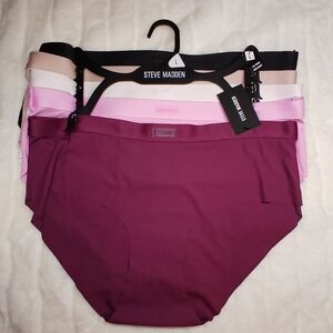 Steve Madden No-Show  Panties 5-Pack | Size Large | NWT